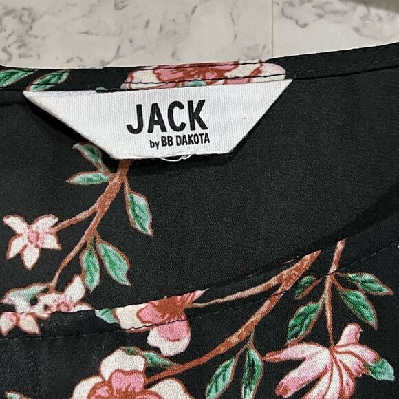Jack by BB Dakota Floral Blouse Size S - Picture 6 of 7